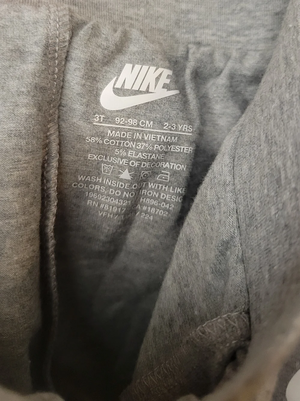 Nike Girls' Gray Ruffle Skort
